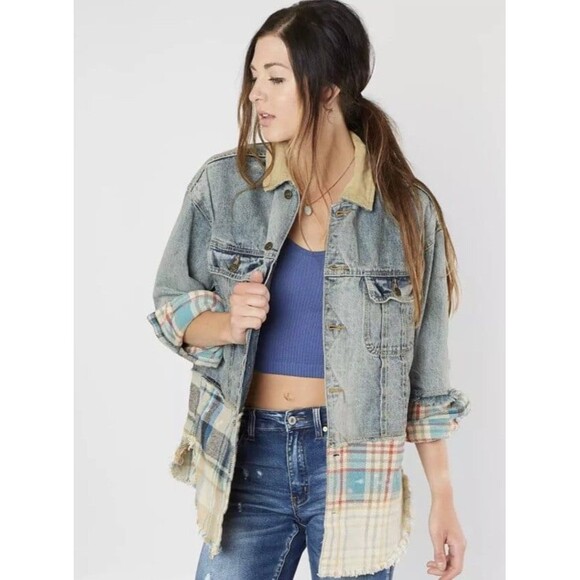 Free People Denim Jacket - Picture 1 of 6